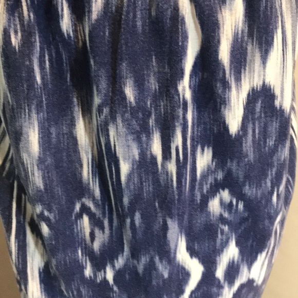 “JOLIE” Bandeau Blue Tie Dye Maxi Dress . - Picture 7 of 11